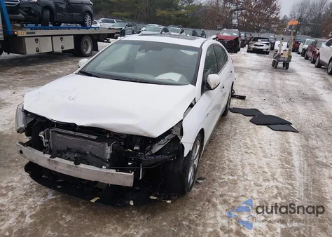 2018 Hyundai Ioniq Hybrid Limited z USA, uszkodzony, nr VIN KMHC05LC7JU088096